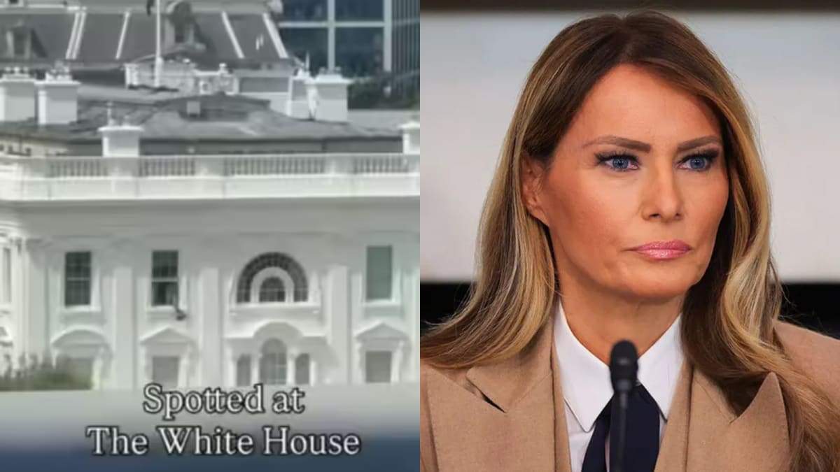 <div>Mystery Bag Tossed From White House Bags Internet's Attention: 'Is Melania Escaping?'</div>