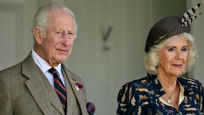 King Charles and Queen Camilla are seen. (Image Credit: Reuters)