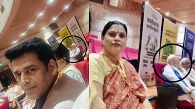 joined fellow BJP parliamentarians, opting to sit in the last row like a regular member during the workshop. (X)