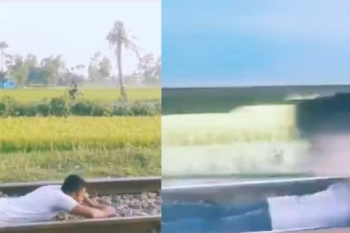 Viral Video Of Man Lying On Railway Tracks For Stunt Sparks Outrage: 'Risking Life For Views'