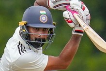 Narayan Jagadeesan playing a shot during South Zone's Duleep Trophy fixture against North Zone