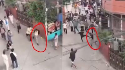 Nepal protest: Visuals from viral video