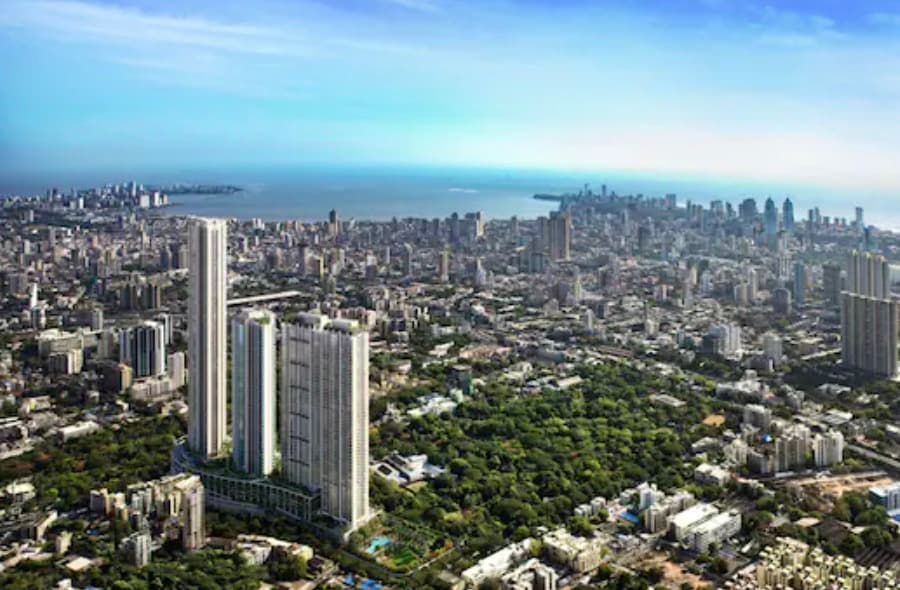 Piramal Aranya Arav, Mumbai: Located in Byculla, the building in 282.2 metres tall and has 83 floors. Completed in 2022, the luxury residential building boasts an infinity pool, library, spa, fitness centre, and landscaped gardens, among other amenities. Piramal Aranya Arav, Mumbai: Located in Byculla, the building in 282.2 metres tall and has 83 floors. Completed in 2022, the luxury residential building boasts an infinity pool, library, spa, fitness centre, and landscaped gardens, among other amenities.