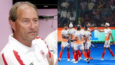 Roelant Oltmans (left) is a former India men's team head coach. (PTI Photo)