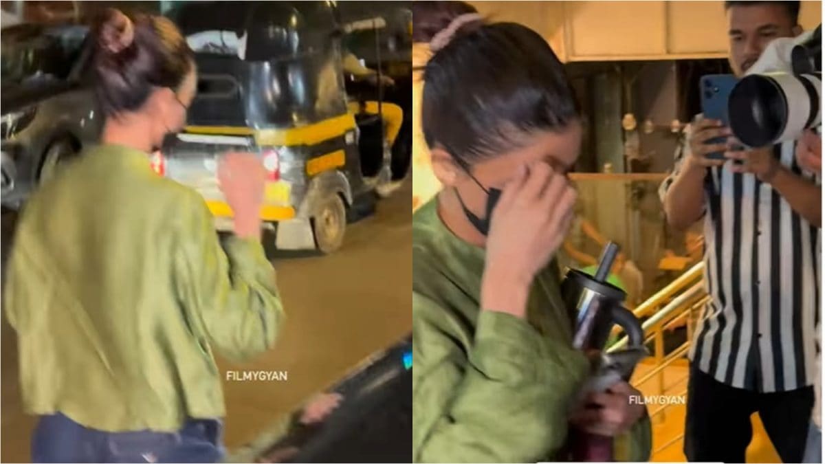 Samantha Ruth Prabhu Spotted Avoiding Paparazzi