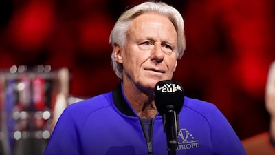 Tennis legend Bjorn Borg (X)