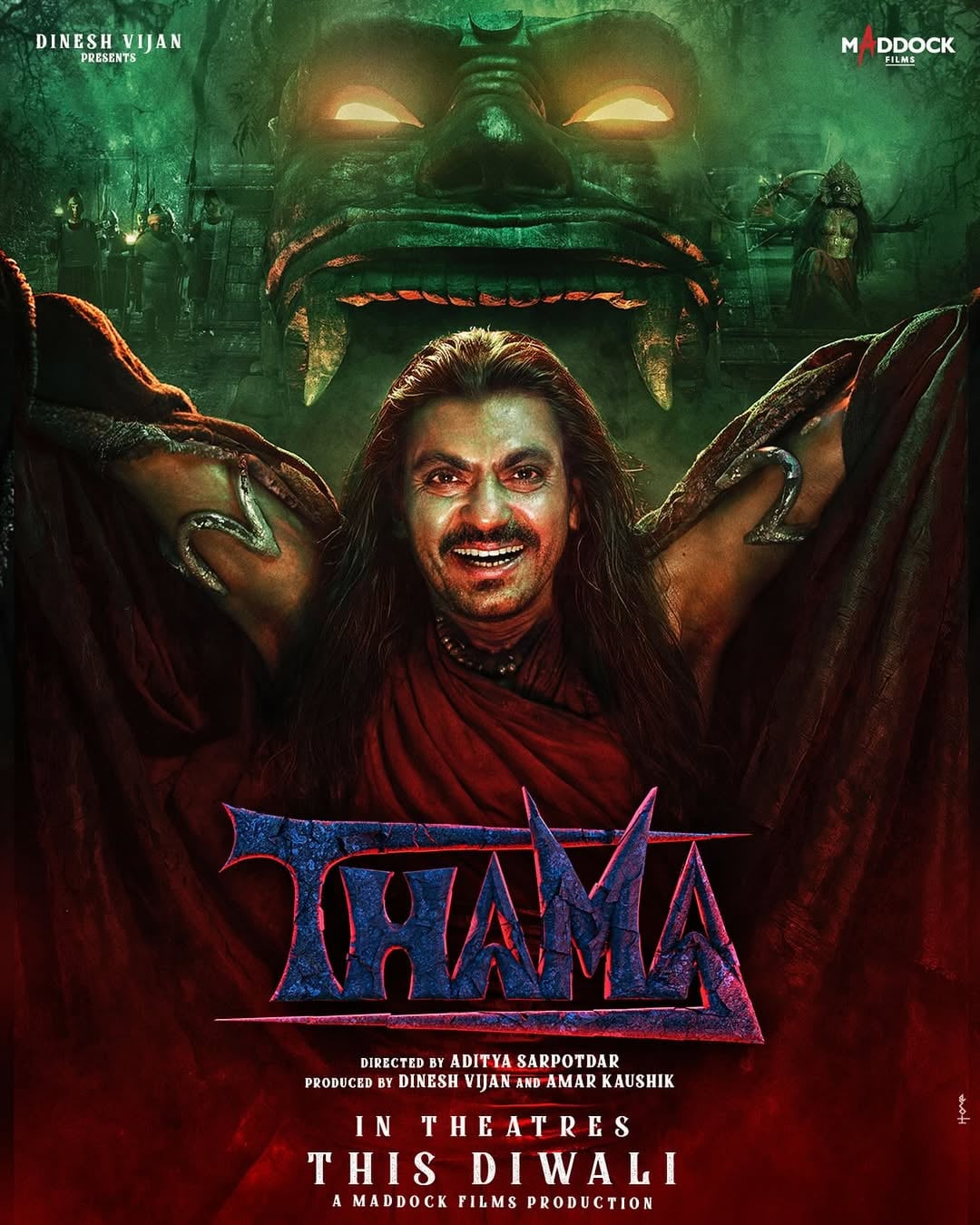 On the other end of the spectrum, Nawazuddin Siddiqui transforms into Yakshasan, hailed as the “Andhere ka Badshah" (King of Darkness). True to his reputation, Nawazuddin is expected to bring intensity and depth to a menacing character. On the other end of the spectrum, Nawazuddin Siddiqui transforms into Yakshasan, hailed as the “Andhere ka Badshah" (King of Darkness). True to his reputation, Nawazuddin is expected to bring intensity and depth to a menacing character.