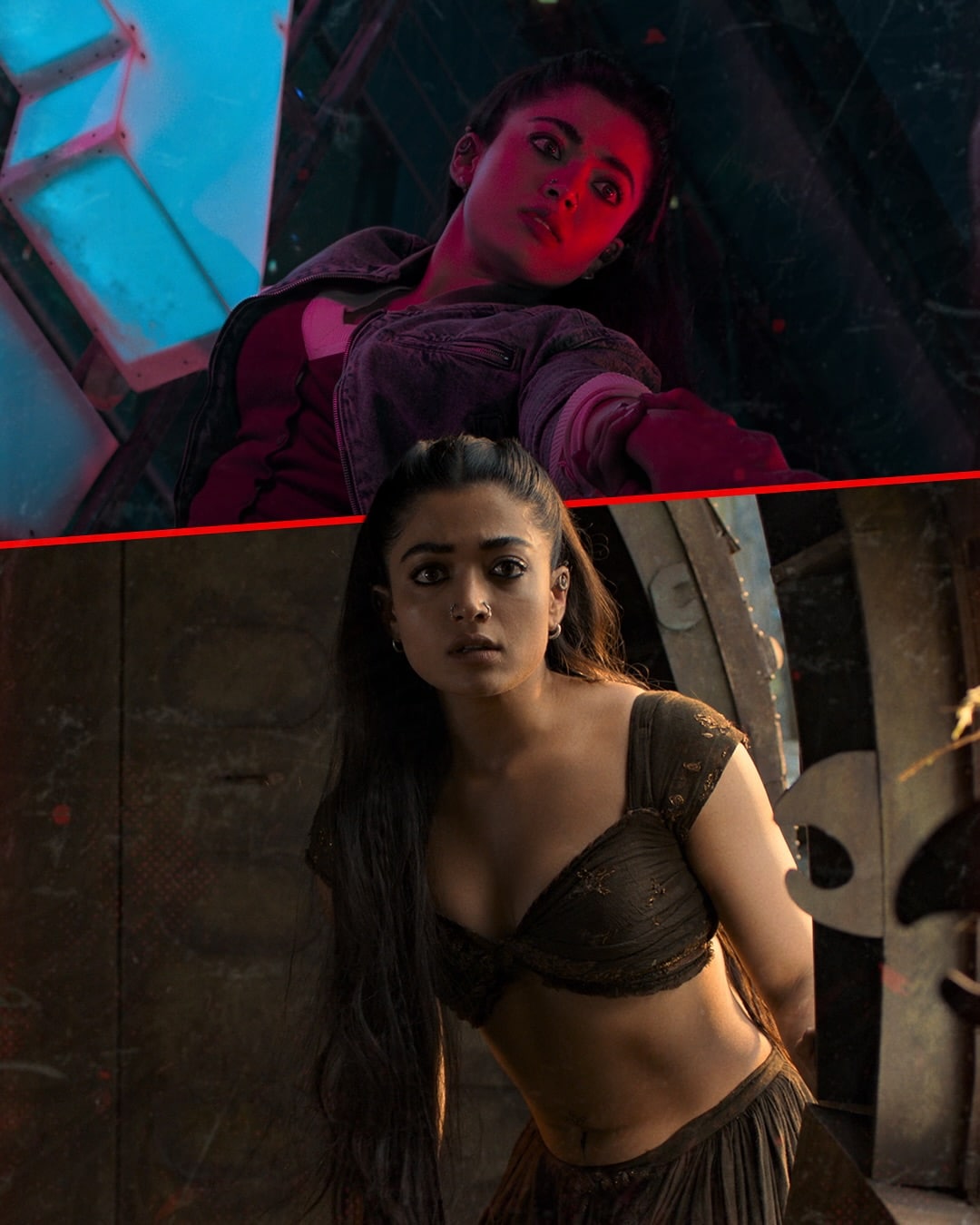 Rashmika Mandanna will be seen as Tadka, a vampire, described as “Roshni ki ek hi pehli kiran" (the very first ray of light). Rashmika Mandanna will be seen as Tadka, a vampire, described as “Roshni ki ek hi pehli kiran" (the very first ray of light).