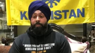 Khalistani terrorist Inderjeet Singh Gosal | File Image