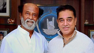 Actors Rajinikanth and Kamal Hassan | File Image 