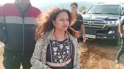 Manorama Khedkar, Mother of former IAS probationer Puja Khedkar 