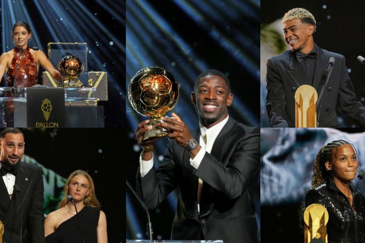 'From Ousmane Dembele To Vicky Lopez': Full List Of Ballon d'Or 2025 Winners | In Pictures