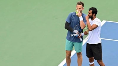 Yuki Bhambri, Michael Venus. (X) 