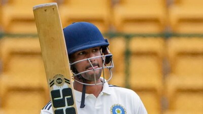 Mayank Agarwal will play three games for Yorkshire (Picture credit: PTI)