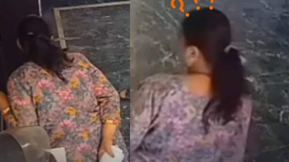 Woman Eavesdropping Caught on Camera, Goes Viral