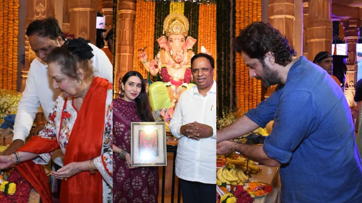 Bollywood Stars Attend Ganpati Celebrations