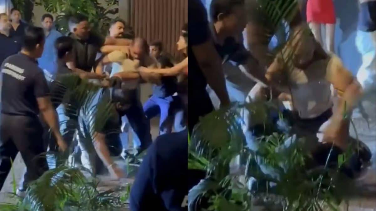 On Cam: Pune Man Attacks Bouncer Outside Restaurant After Entry Denied; Case Filed