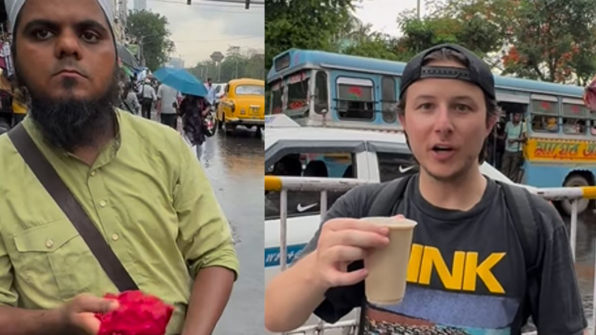 Foreigner Amazed by Honest Kolkata Vendor, Refuses Tip