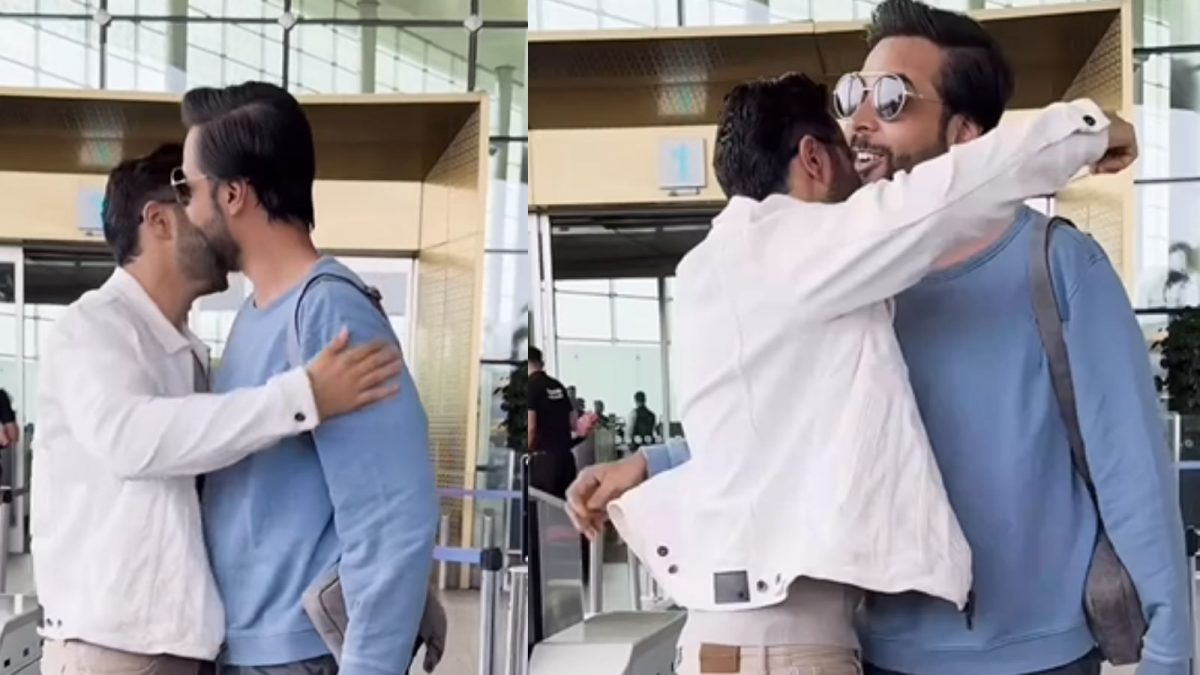 Varun Dhawan and Abhishek Banerjee's Airport Reunion