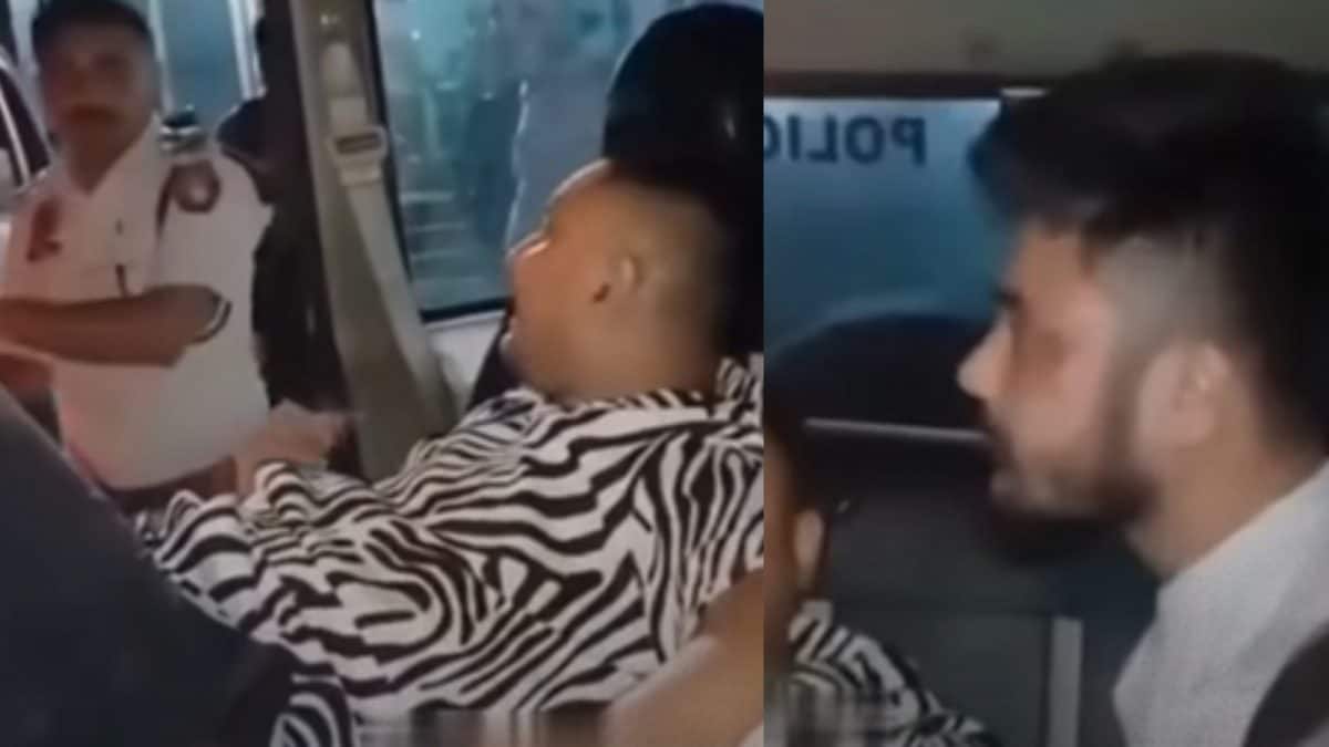 Drunk Men Detained After Stealing Police Car Keys