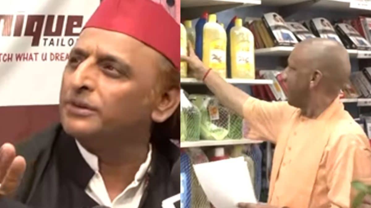 Yogi Adityanath Takes ‘Do Namoone’ Jibe At Akhilesh, Rahul; SP Chief Hits Back