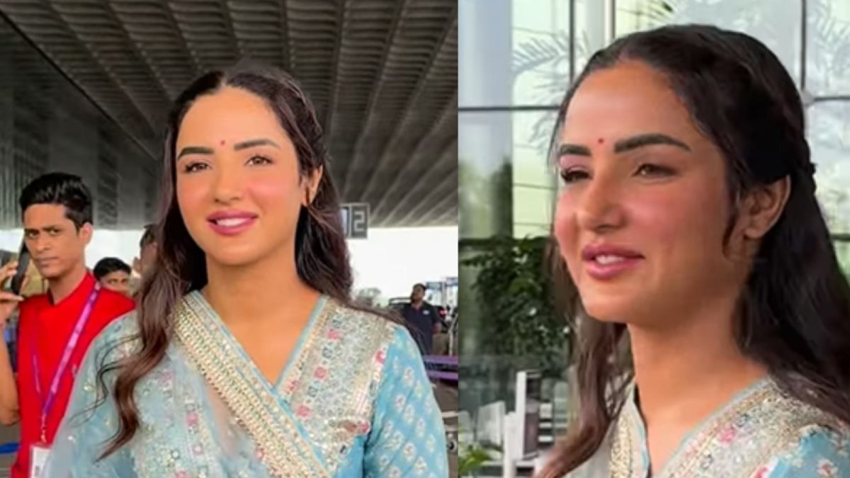 Jasmine Bhasin Spotted at Mumbai Airport