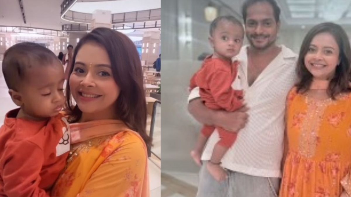 Devoleena Bhattacharjee Celebrates Durga Puja With Family