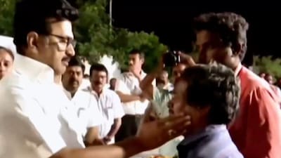 Tami Nadu CM Meets Victims' Family