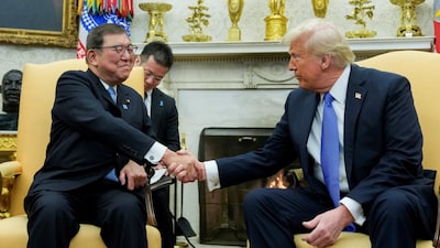 President Trump had first announced the deal in July, highlighting its major components (Reuters)