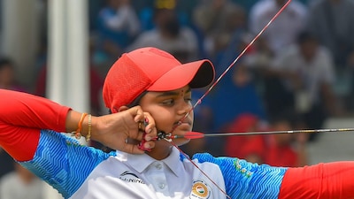 Indian archer V. Jyothi Surekha (PTI)