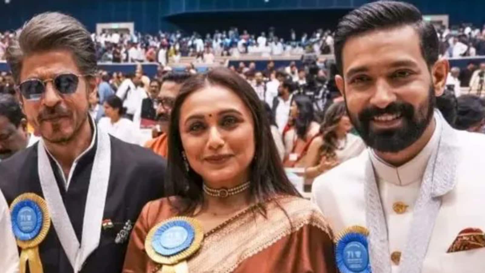 Vikrant Massey recalled Shah Rukh Khan and Rani Mukerji’s ‘childlike’ joy at the National Awards. Vikrant Massey recalled Shah Rukh Khan and Rani Mukerji’s ‘childlike’ joy at the National Awards.