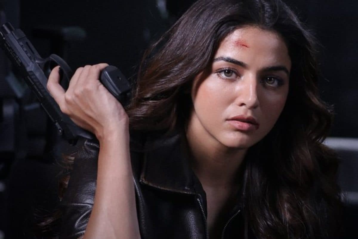 Wamiqa Gabbi Is Fearless With A Gun In G2 Poster