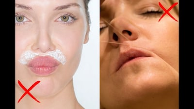 Dubai-based skin specialist Dr Javeria Atif suggests safer long-term alternatives to waxing and threading. (News18 Hindi)
