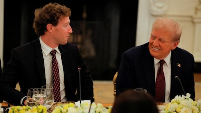 Mark Zuckerberg-Trump conversation caught on hot mic (Reuters Image)