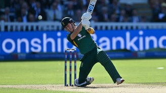 Dewald Brevis has represented South Africa in all three formats. (AFP Photo)