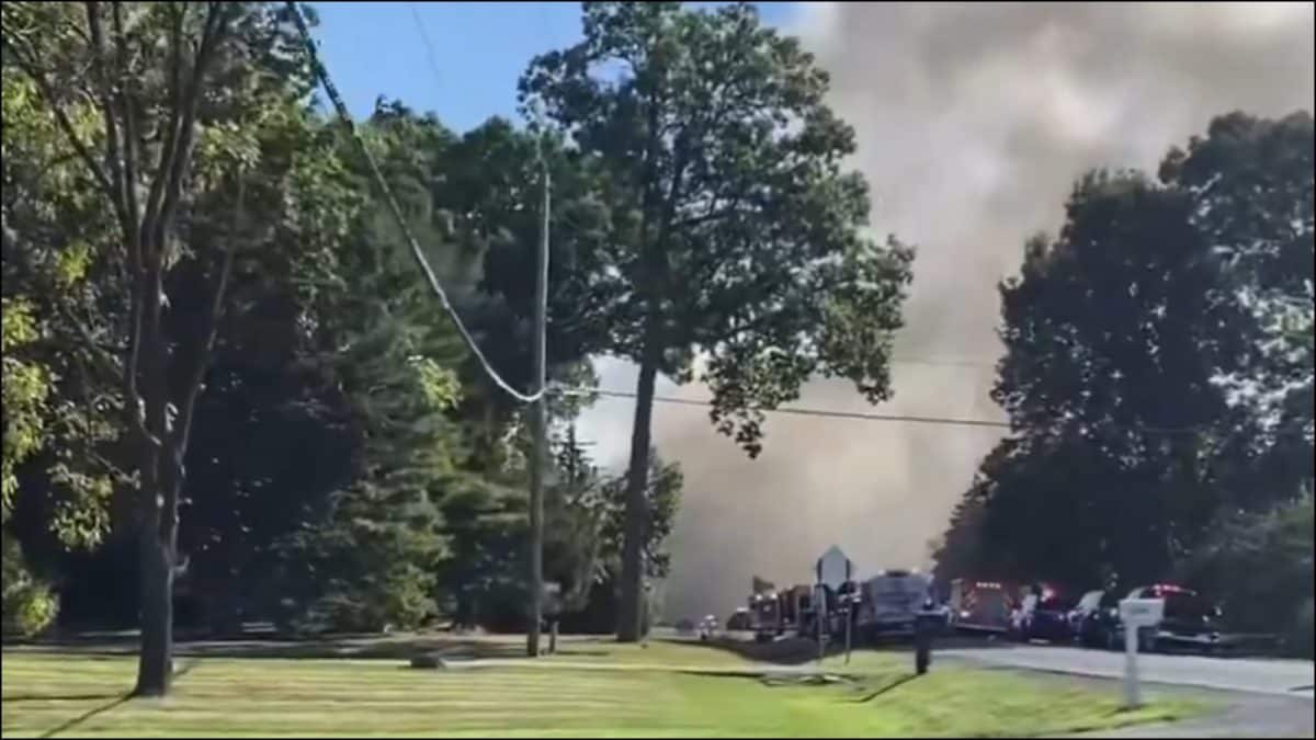 Several Injured After Shooting At Michigan Church; Suspect Dead, Building On Fire | Video