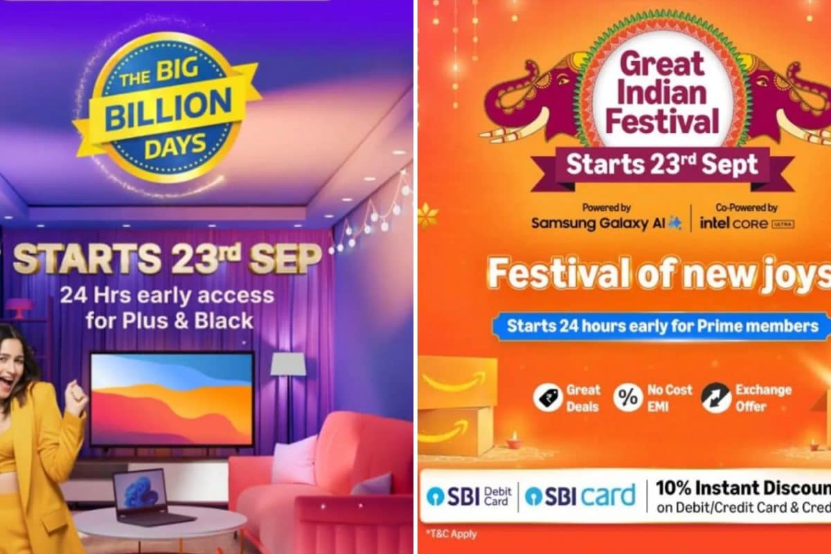 Flipkart Big Billion Days 2025 Vs Amazon Great Indian Festival 2025: Best Smartphones Under Rs 10,000