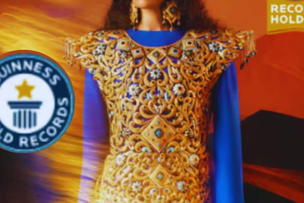 This 10kg Pure Gold Dress Just Set A World Record. Can You Guess Its Price?  | Viral News - News18