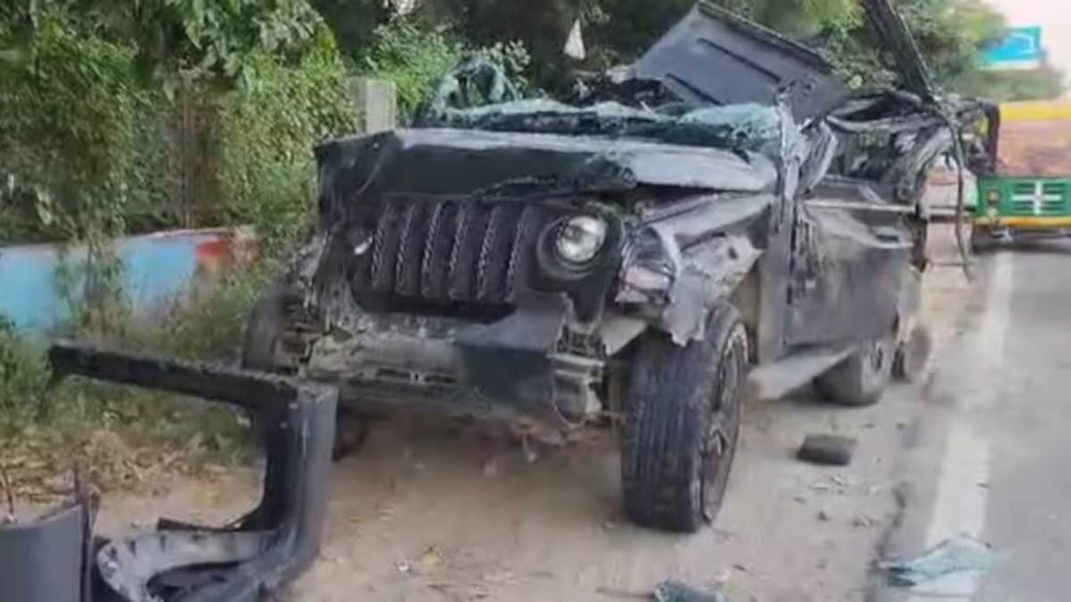 Five Dead, One Critical After Thar Loses Control, Hits Divider On Gurugram-Delhi-Jaipur Highway