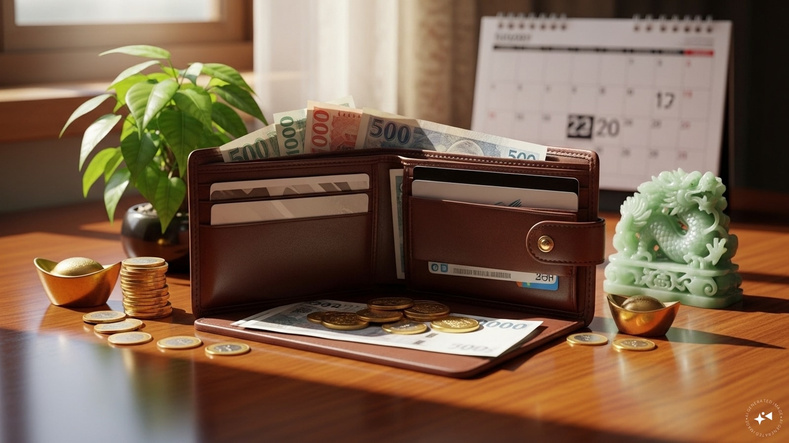 According to Feng Shui, a wallet is an important item, which is seen as a symbol of wealth and prosperity. The colour, size, and material of the wallet are important, but the time to change it is also considered equally important. Changing the wallet on the right day brings in positive energy and increases the chances of monetary gains in your life. According to Feng Shui, a wallet is an important item, which is seen as a symbol of wealth and prosperity. The colour, size, and material of the wallet are important, but the time to change it is also considered equally important. Changing the wallet on the right day brings in positive energy and increases the chances of monetary gains in your life.