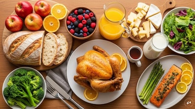 Not all foods digest the same; some linger while others leave quickly. (AI Generated)