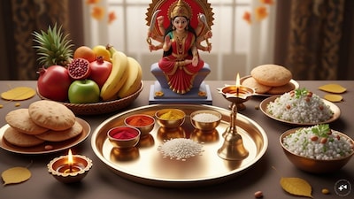 This year, Navratri is from September 22 to October 2. (AI generated image)