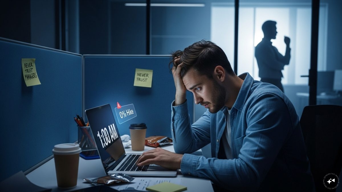 Tech Employee's Zero-Hike Complaint Sparks Online Debate