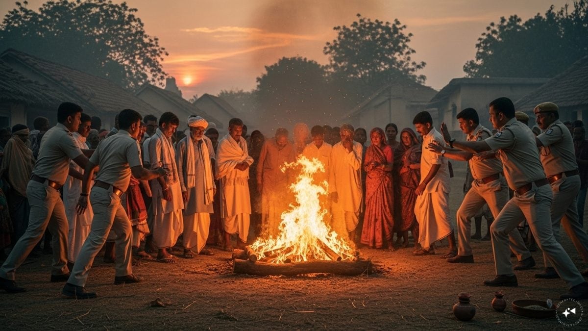 Rajasthan Woman Burnt Alive By In-Laws, Cops Attacked As They Intervene In Cremation