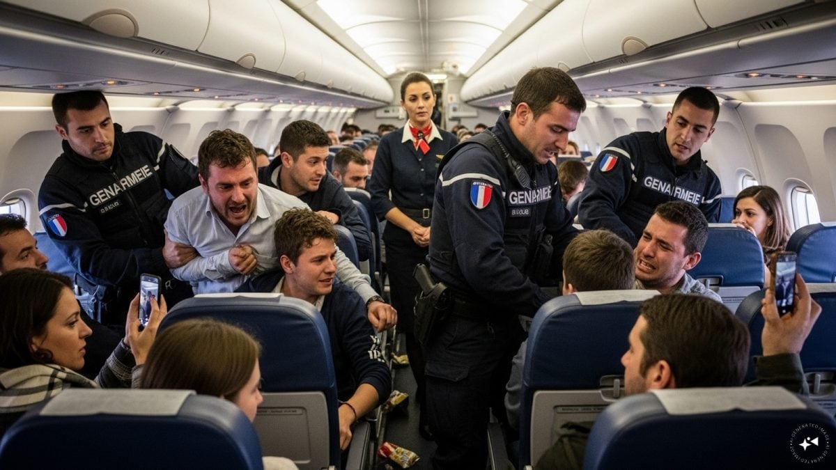 Drunk Man Returning From Bachelor Party Tries To Open UK-Bound Plane’s Door Mid-Air, Arrested