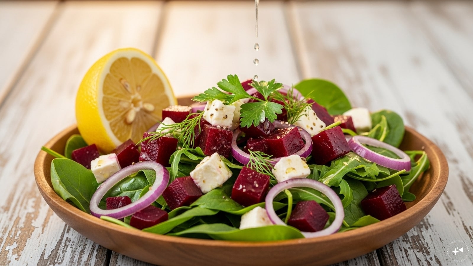 Betroot Salad: Chop the beetroot and mix it with other veggies with a squeeze of lemon. Betroot Salad: Chop the beetroot and mix it with other veggies with a squeeze of lemon.