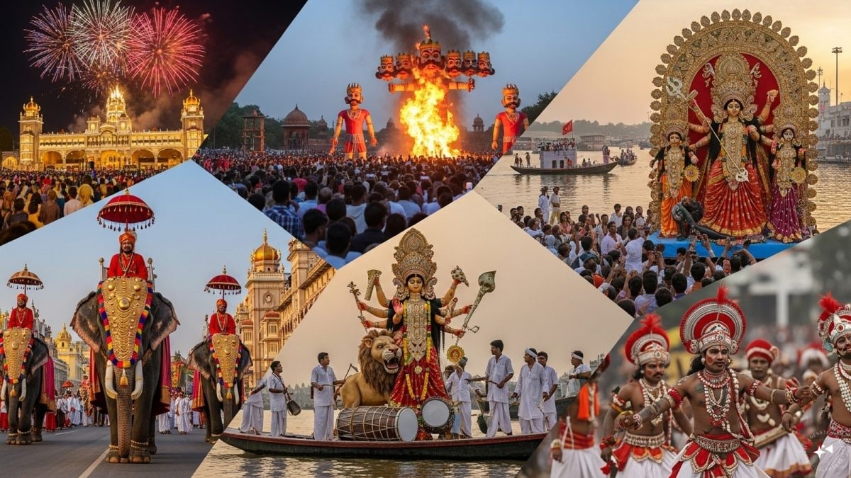Dussehra 2025: How Vijayadashami Is Celebrated In Different Cities Of India
