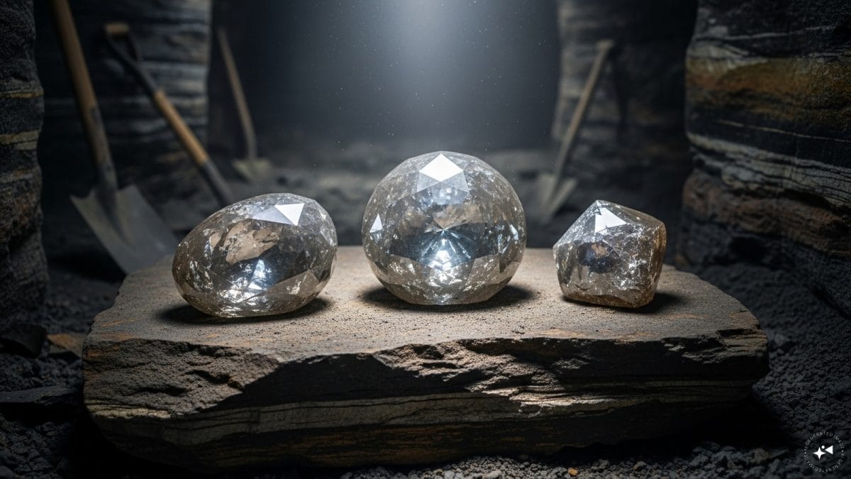 <div>Tribal Woman Recovers Three Precious Diamonds From A Mine At Madhya Pradesh's Panna</div>