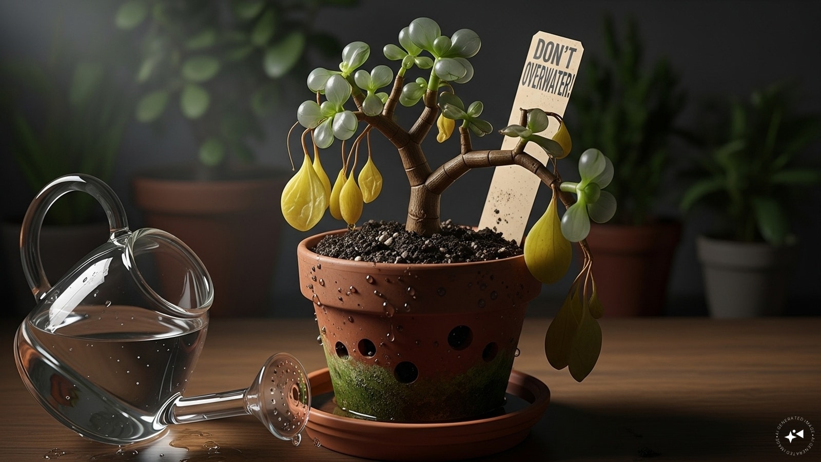 Don’t Overwater: Jade plants are drought-tolerant. Water only when the top 1–2 inches of soil feel dry. Overwatering is the most common killer of jade plants.