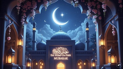 Eid-e-Milad-un-Nabi will be celebrated in India on September 6. (AI generated image) 